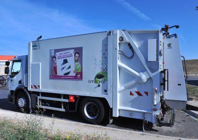 Adhésif véhicule Décoration camion Smicval Imindigo